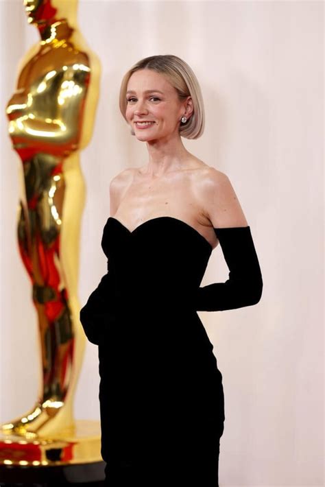 Carey Mulligan At The 2024 Oscars In Custom Balenciaga Inspired By