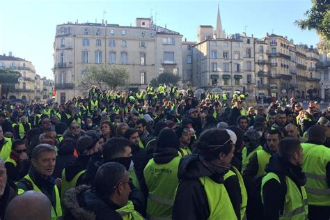 Hérault retour sur lacte VII des gilets jaunes à Montpellier et Béziers