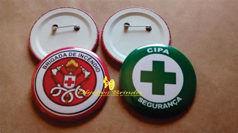 Botton Personalizado Brigada De Inc Ndio Emerg Ncia Elo