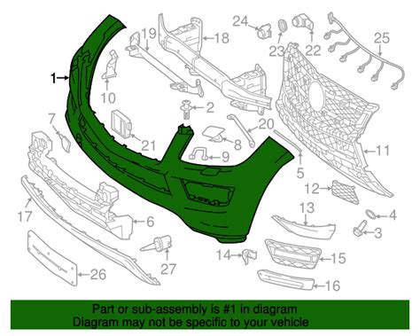 Mercedes Benz Bumper Cover Mb Oem Parts