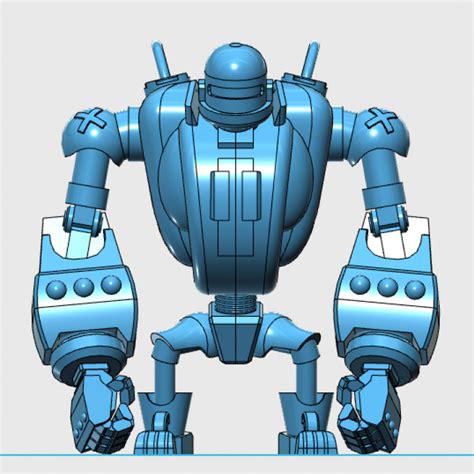 3D Printable Robot design 6 by Simon