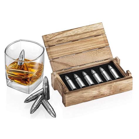 Bullet Whiskey Ice Stone Gift Set Whiskey Stones Gift Set Shenzhen