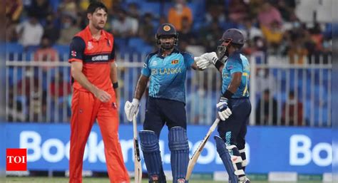 Sri Lanka Vs Netherlands Highlights T20 World Cup 2021 Sri Lanka Beat