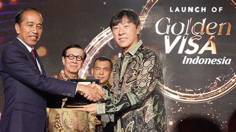 Jokowi Resmi Luncurkan Goldan Visa Untuk Wna Sty Jadi Penerima