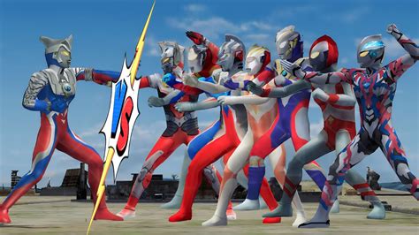 Ultraman Zero Vs Ultraman Taro Dyna Gaia Ultraman Orb Ultraman