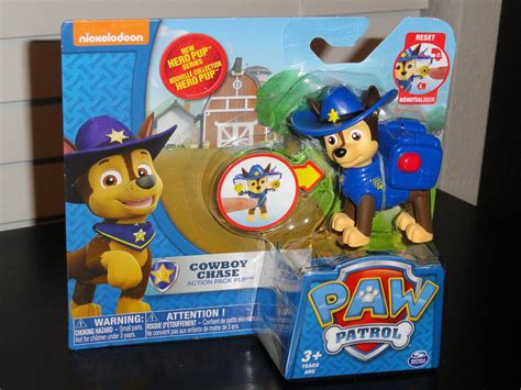 NICKELODEON PAW PATROL COWBOY CHASE ACTION PACK PUP | #1831410679