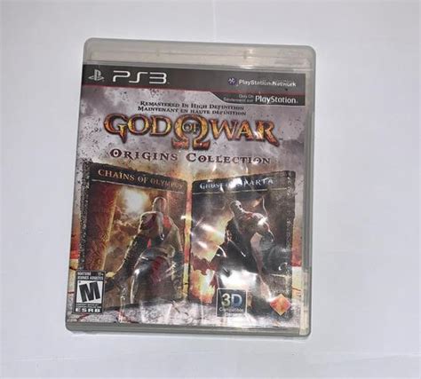 God Of War Origins Collection Item Box And Manual Playstation 3