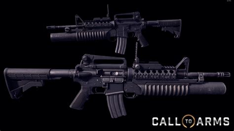 M4a1 Carbine Assault Rifle M203