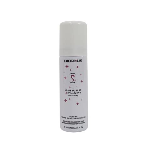 Bioplus Shape Play Super Firm Hold Hair Spray Shop Styling Products