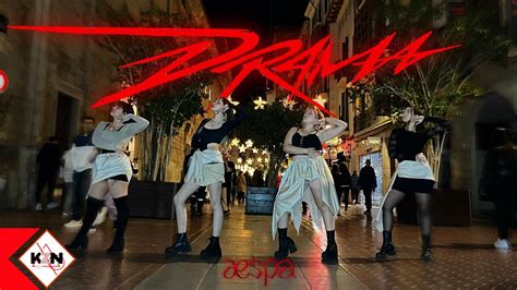 KPOP IN PUBLIC ONE TAKE DRAMA AESPA 에스파 Dance Cover by