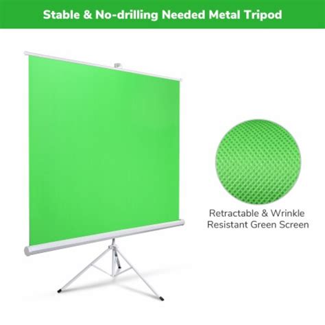 Yescom Integrated Green Screen Backdrop Stand Kit Photography ...