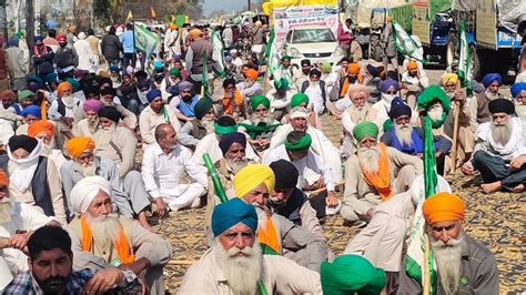 Kisan Andolan Black Day Observed By Farmers Shambhu Border All Update