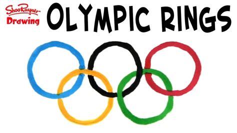 Draw The Olympic Rings Easy Like A Sunday Morning Youtube