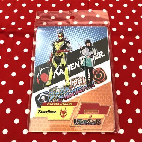 仮面ライダーリバイス ガールズリミックス グッズ ツインアクリルスタンド アクスタ イズ 仮面ライダーゼロツー ゼロワン 鶴嶋乃愛仮面