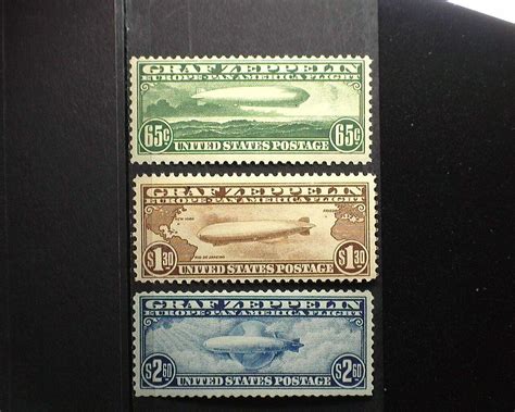 Hs C Scott C C Zeppelin Issue Fresh Great Color Mint Vf Nh