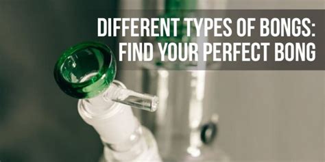 Different Types of Bongs: Find Your Perfect Bong | APE Premium Cannabis