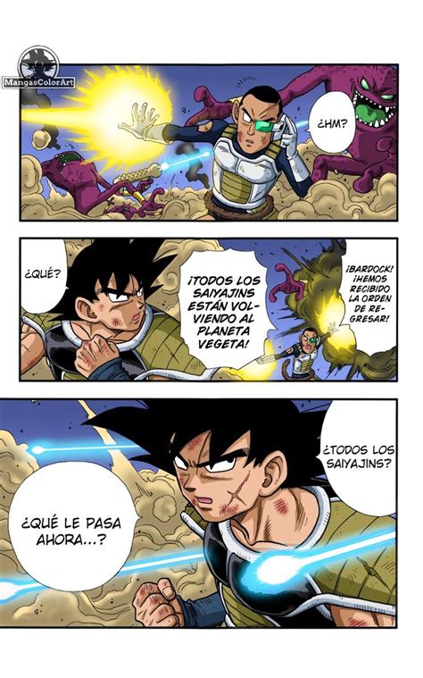 Pin By Piter Whonka On C Mic El Origen De Goku A Color Hd Comic Books