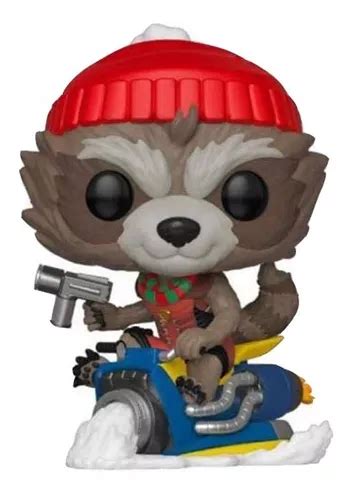 Funko Pop Marvel Guardianes De La Galaxia Rocket Holiday Envío gratis