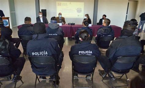 En Zacatecas capacitan a policías en materia de prevención de