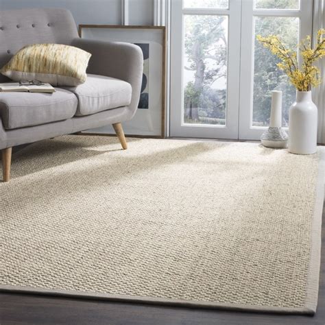 Safavieh Casual Natural Fiber Marble Sisal Rug 9 X 12 Free