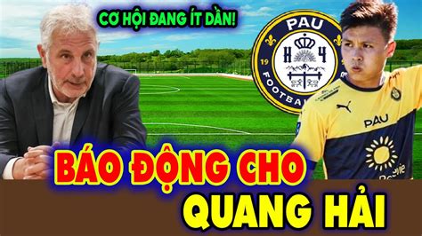 Tin Nóng Quang Hải Pau FC Thực trạng đáng báo động của Quang Hải ở