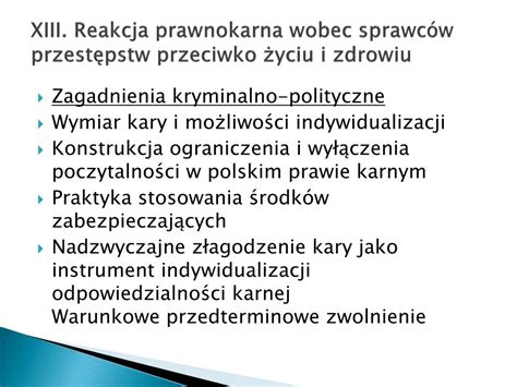 Ppt Przest Pczo Przeciwko Yciu I Zdrowiu Powerpoint Presentation