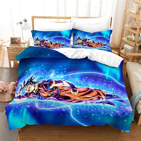 New Dragon Ball Z Bedding Bed Set Twin Full Queen King Size Cool Goku