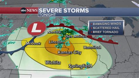 Severe Storms Move Into The Midwest Good Morning America