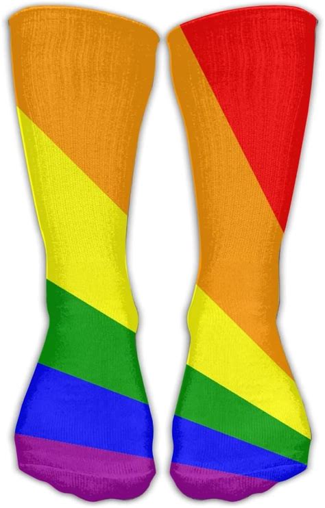 LGBT Calcetines Deportivos Unisex Con Bandera Del Orgullo Arco Iris