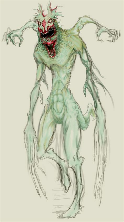 'RadioActive Mutant' -concept Art for horror movie- | Art, Concept art ...