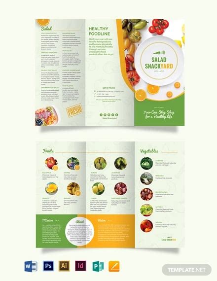 Nutrition Brochure Template | Besto Blog