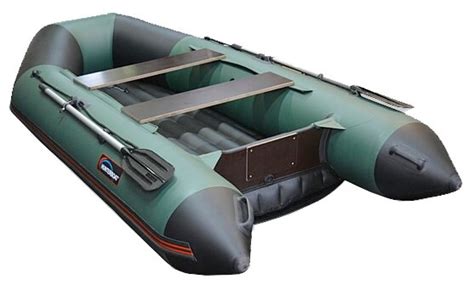 Надувная лодка HUNTERBOAT Хантер 320 ЛКА зеленый — купить в интернет ...