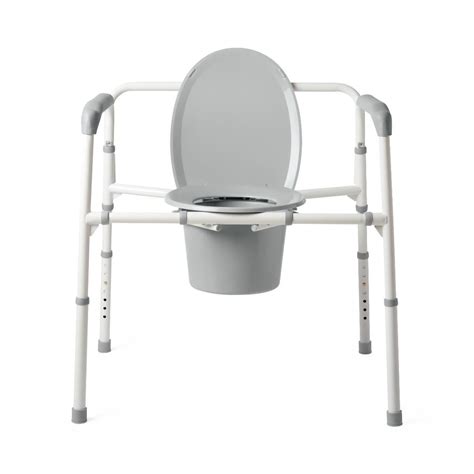 Medline Xw In Steel Bariatric Commode Lb Cap Ct