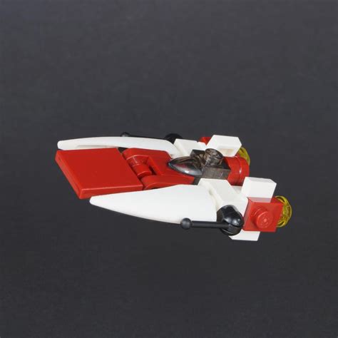 LEGO MOC Star Wars A-Wing micro scale by Versteinert | Rebrickable ...