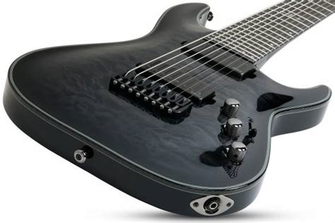 Schecter Shc Hellraiser Hybrid C Series Trans Black Burst