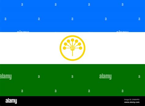 flag of Kipchak peoples Bashkirs. flag representing ethnic group or ...