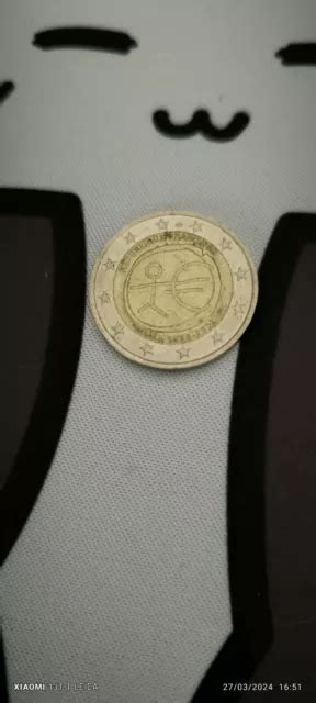 PIÈCE DE 2 euros RARE Bonhomme UEM 1999 2009 française EUR 700 00