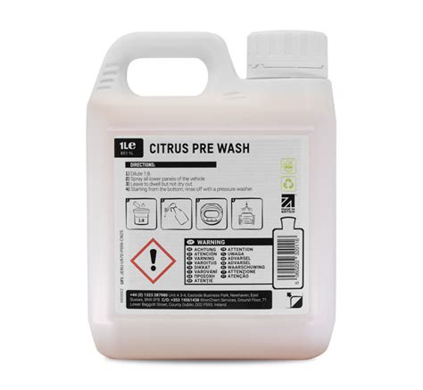 Valet Pro Citrus Pre Wash Wax Friendly Traffic Film Remover