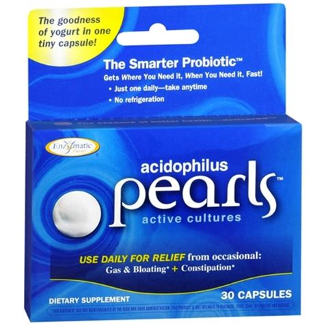 Acidophilus Pearls Dietary Supplement 30 Caps