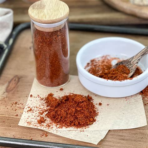 Homemade Tajín Seasoning Mexican Chili Lime Spice Thecookful