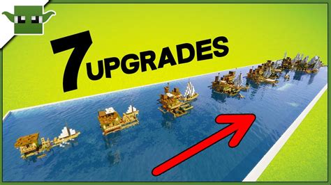 Minecraft Ocean Village 7 Upgrades Series 5x5 System YouTube