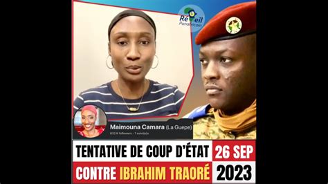 TENTATIVE DE COUP DÉTAT AU BURKINA FASO YouTube