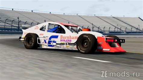 Скачать мод Nascar Whelen Modified 8 27 для Beamng Drive