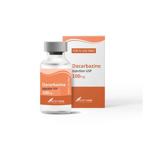 Dacarbazine Injection USP 100mg 200mg 500mg Anti Cancer Manufacturer