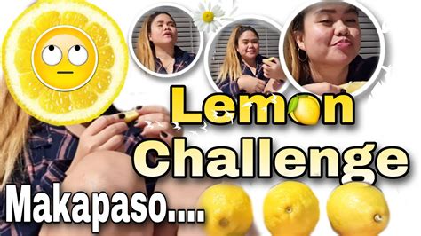 The Lemon Challenge Nasunog Ang Labi Youtube