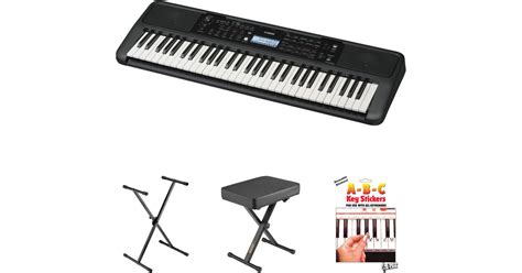 Yamaha Psr E Key Touch Sensitive Portable Keyboard Kit