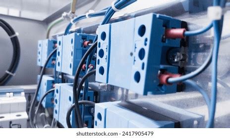 Installation Circuit Electrical Relay Control Heater Stock Photo ...