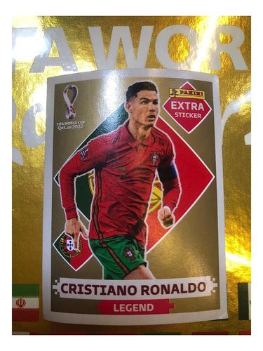 Figurinha Ouro Cristiano Ronaldo Legend Rara Fifa World Cup Frete grátis