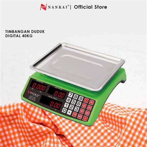 Timbangan Duduk Digital 40KG Satuan 5gram Nankai Lazada Indonesia