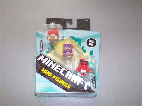 Minecraft Mini Figure Pack Biome Settlers Series Mooshroom Hunter